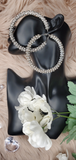 Rhinestone Hoop Earrings